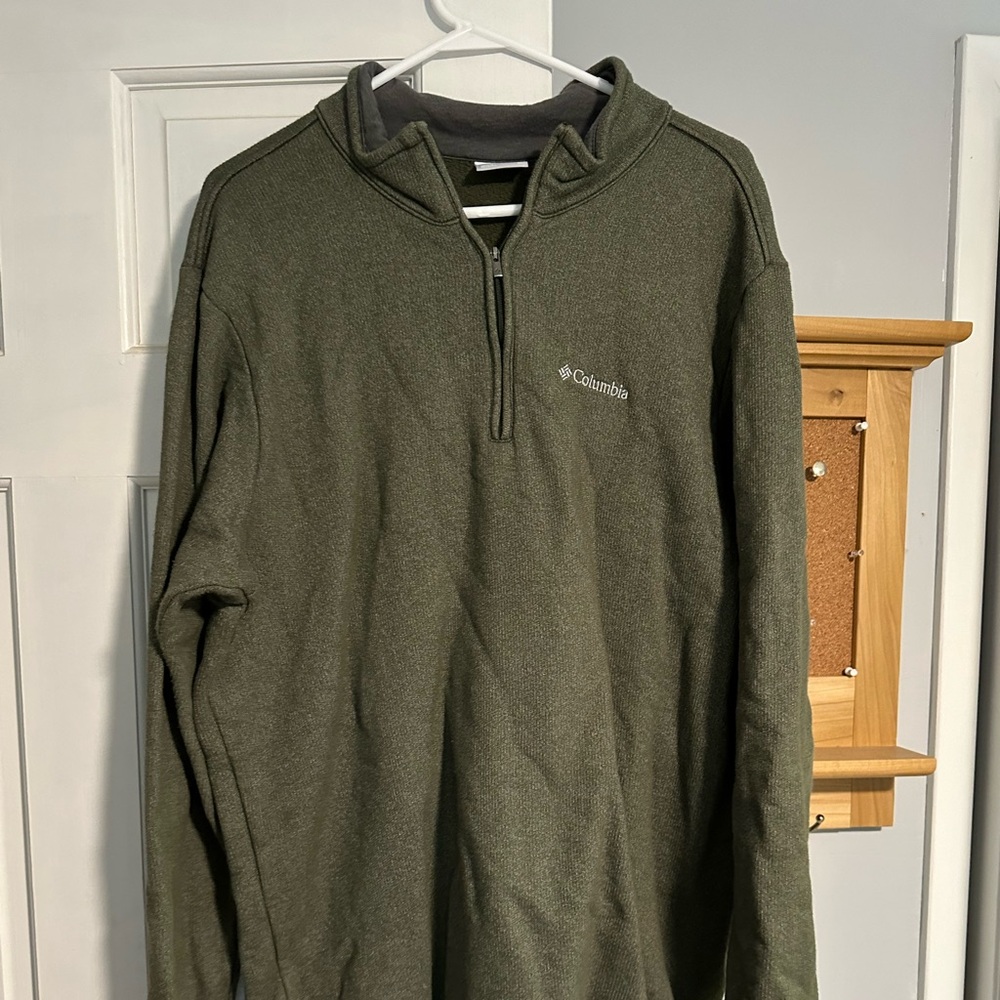 Men’s Colombia half zip pullover